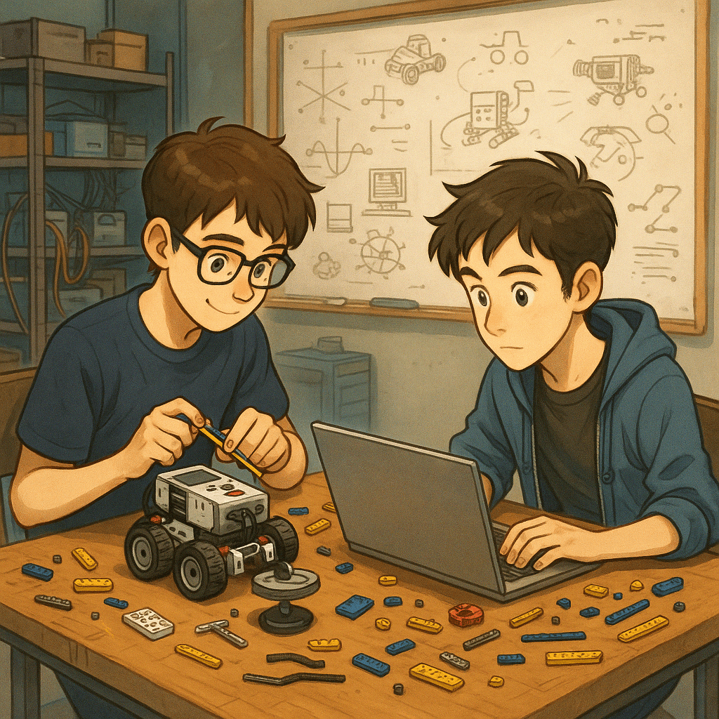 Bridge Building, Robot Championships and a Lot of Mud