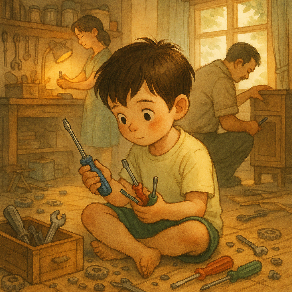 Born Curious, Raised to Build